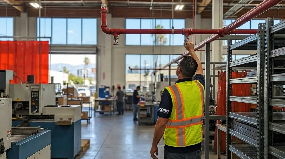 Manufacturing Plant Fire Suppression Systems Los Angeles