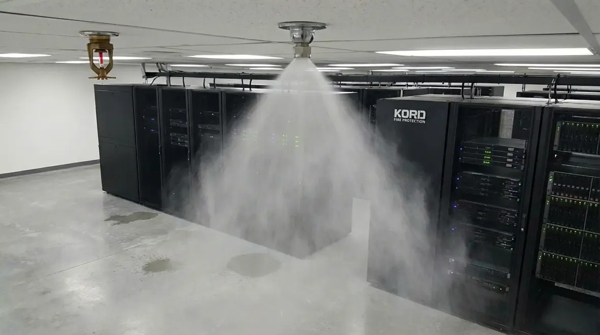 Mist sprinkler system water mist comparison