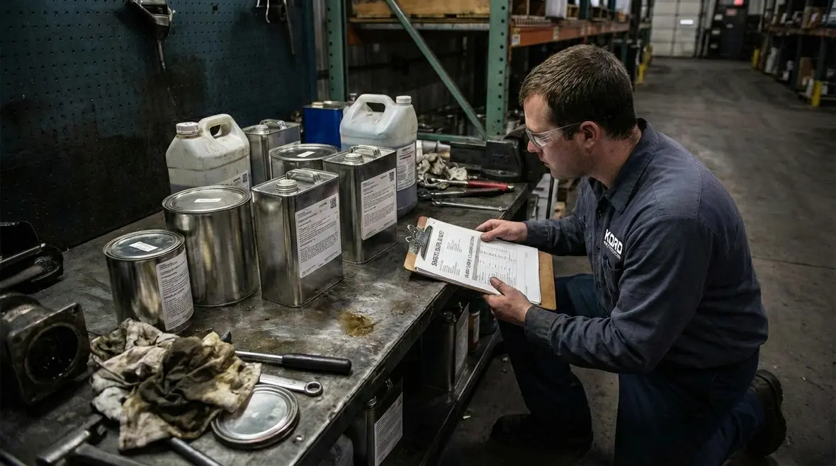 Chart showing classifications of flammable and combustible liquids under NFPA 30