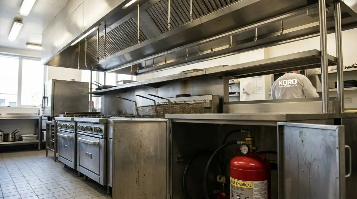Restaurant hood and duct fire suppression in Los Angeles