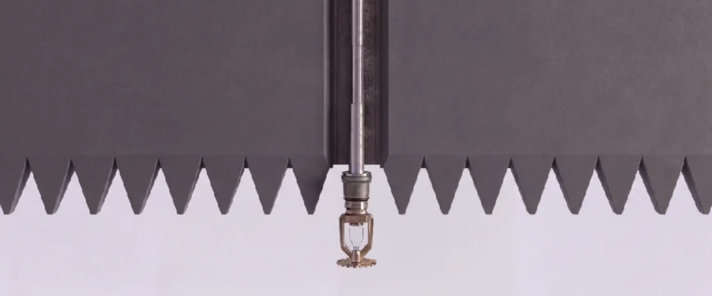 retractable fire sprinkler head