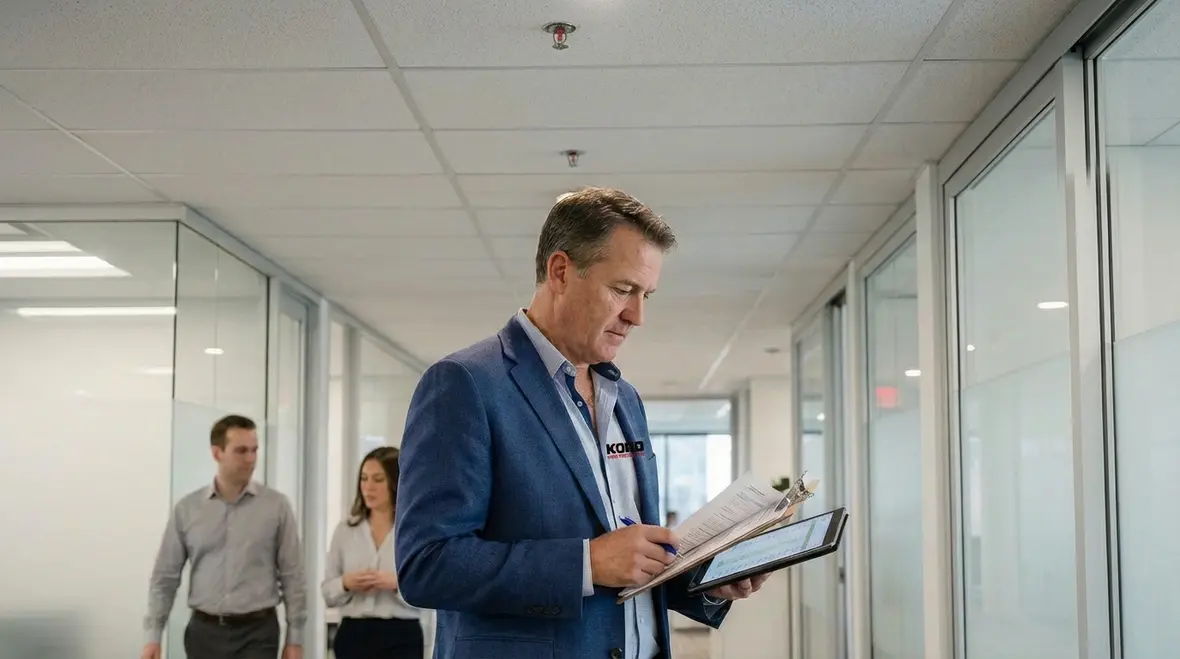 Los Angeles office fire code review for sprinkler retrofit