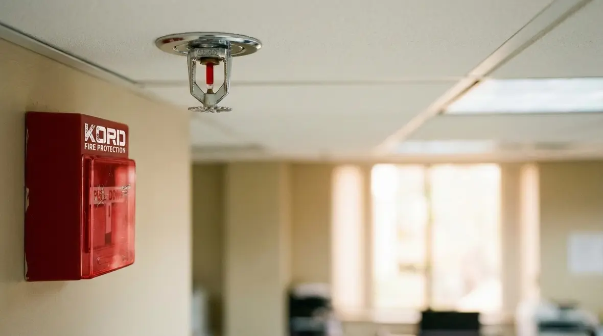 Business owner reviewing Torrance fire code compliance checklist