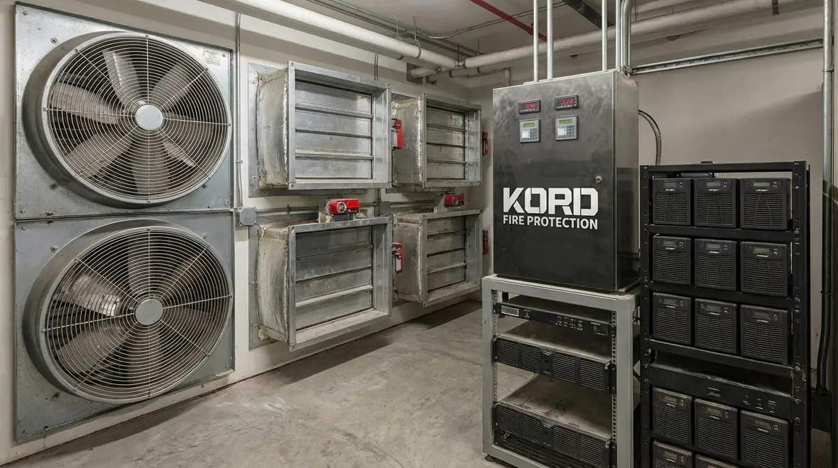 Smart smoke control monitoring and building automation integration