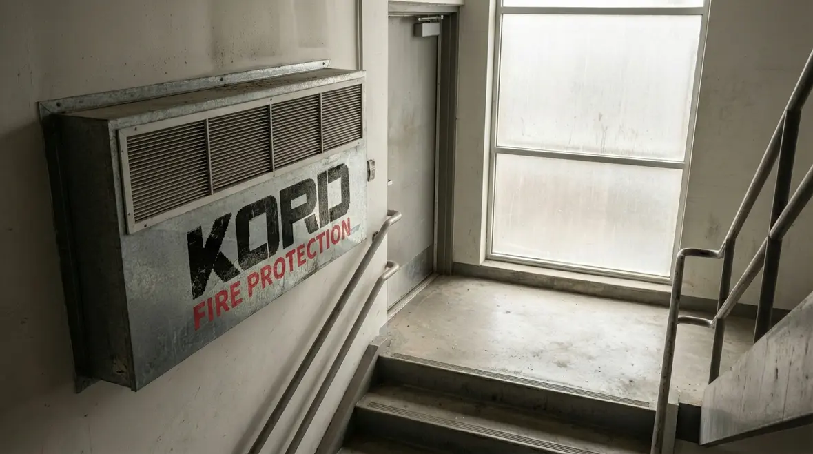 Los Angeles high rise smoke control fans and shafts