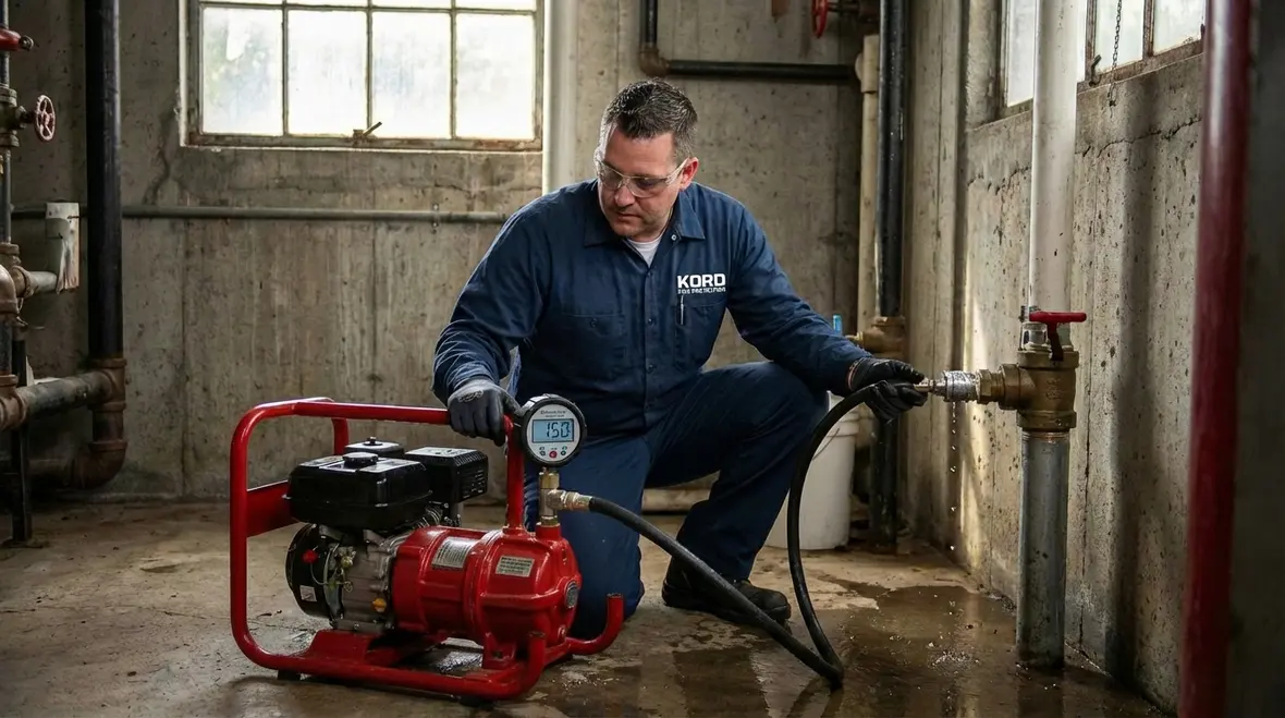 Calendar and inspection reports for annual and five year standpipe checks