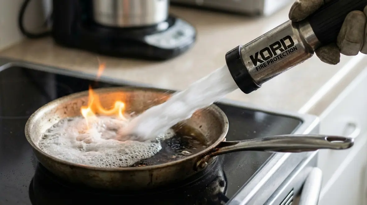 Commercial kitchen at risk for grease fires