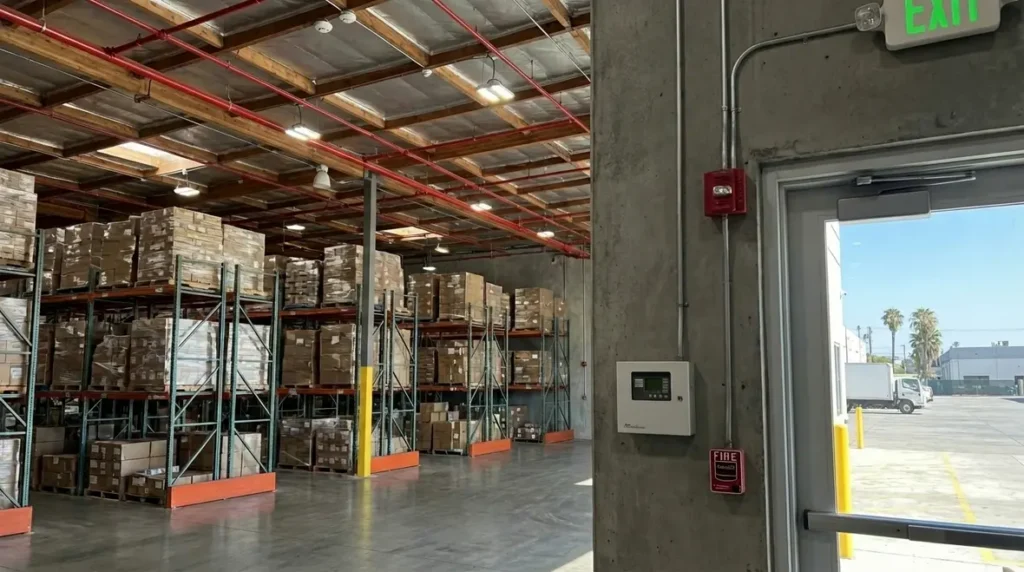 warehouse fire safety systems los angeles county