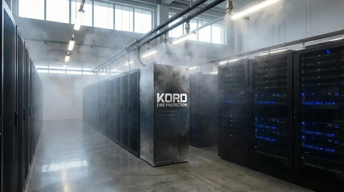 Water mist fire protection in data centers and critical facilities