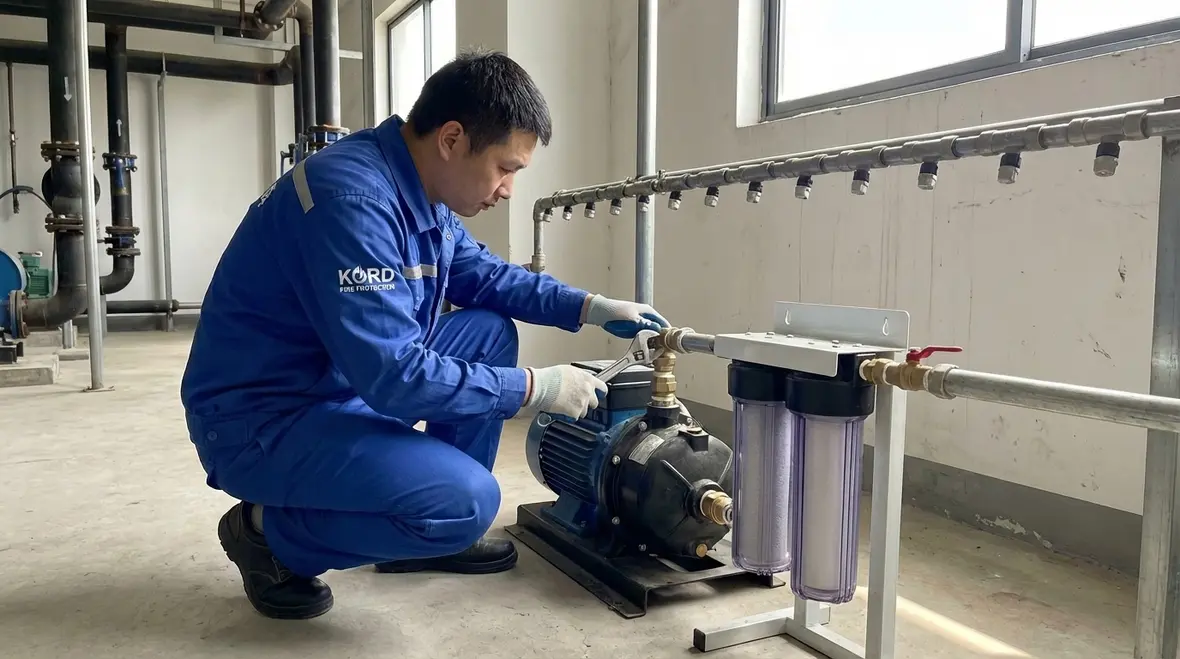 Water misting system maintenance feature image