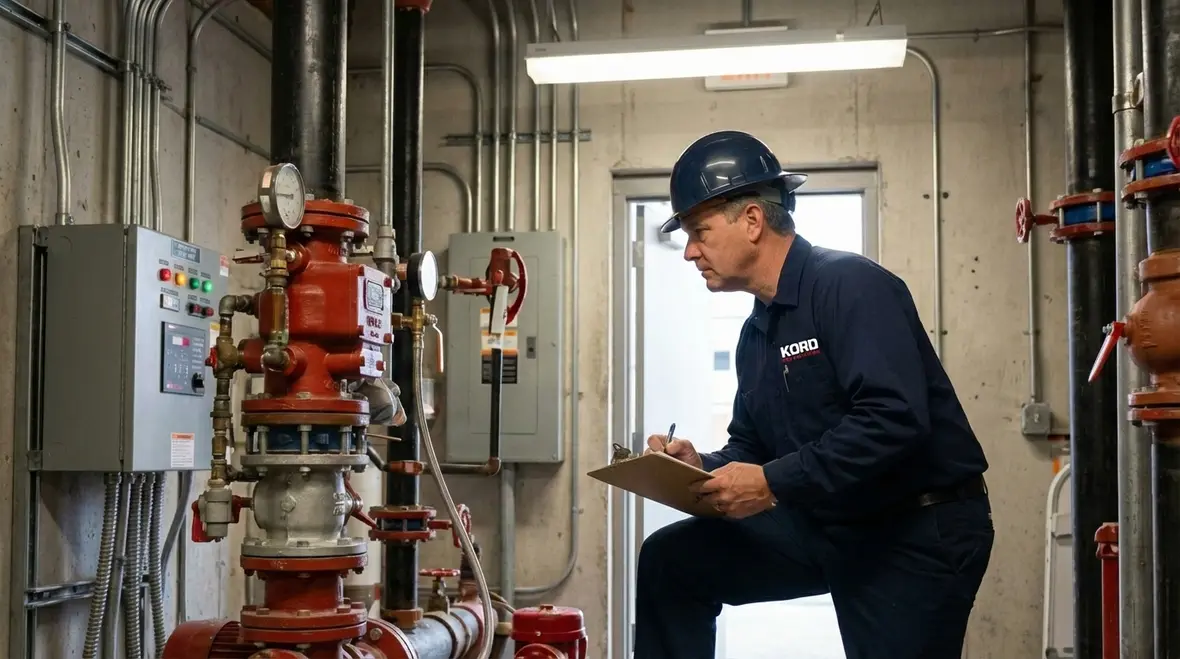 Foundation of multi tenant fire code compliance