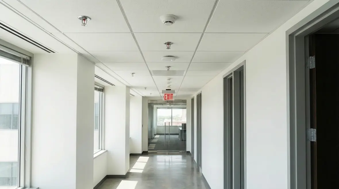 Fire safety systems foundation in Alhambra building