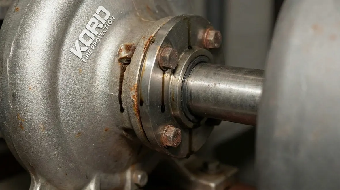 Fire pump testing process with gauges and flow readings