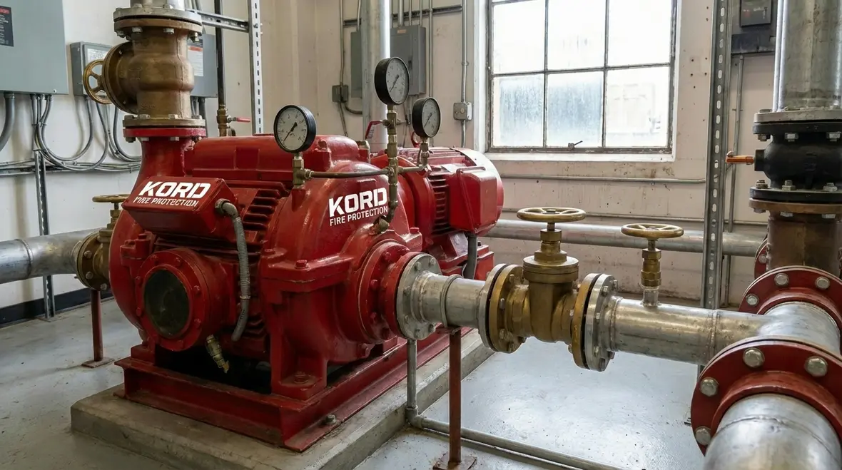 Common mechanical and electrical fire pump issues identified during inspection