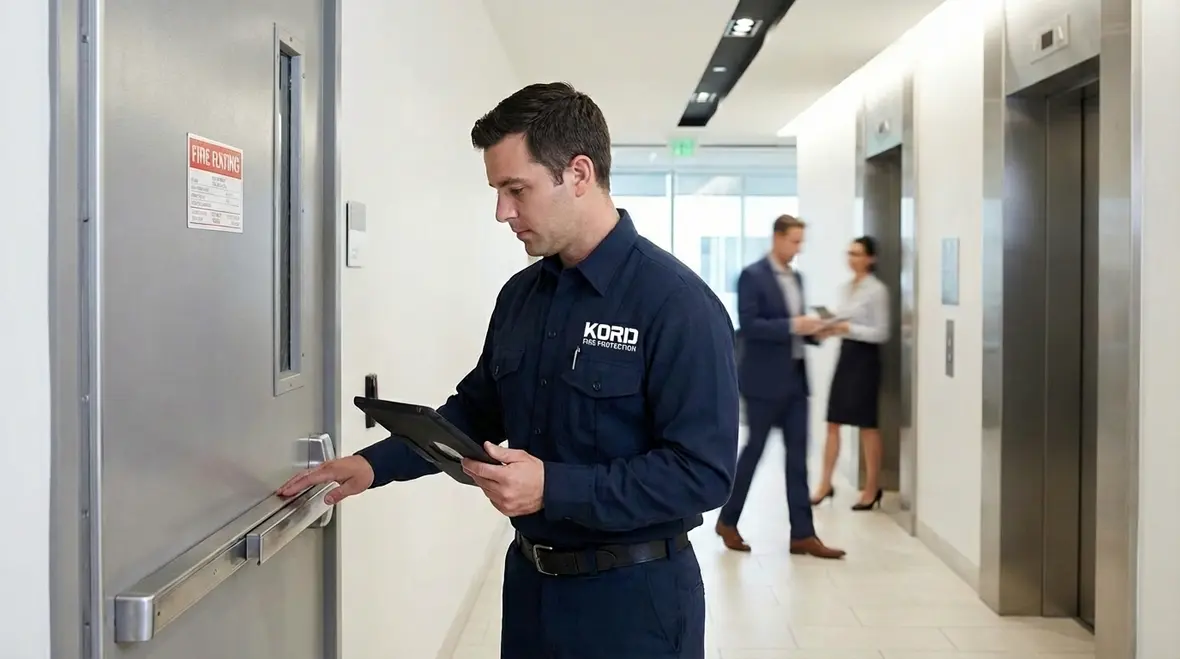 Arcadia fire door compliance in commercial buildings