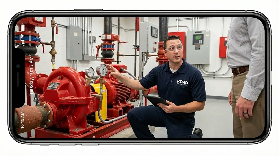 Arcadia fire pump inspection and testing services