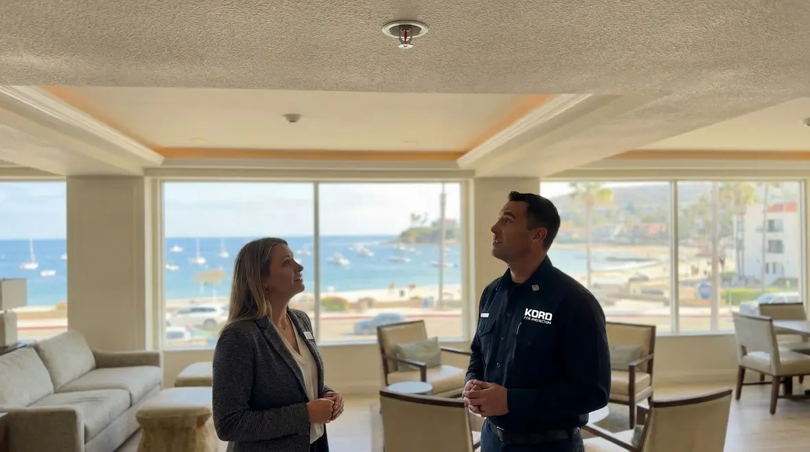 Avalon fire sprinkler systems for hotels