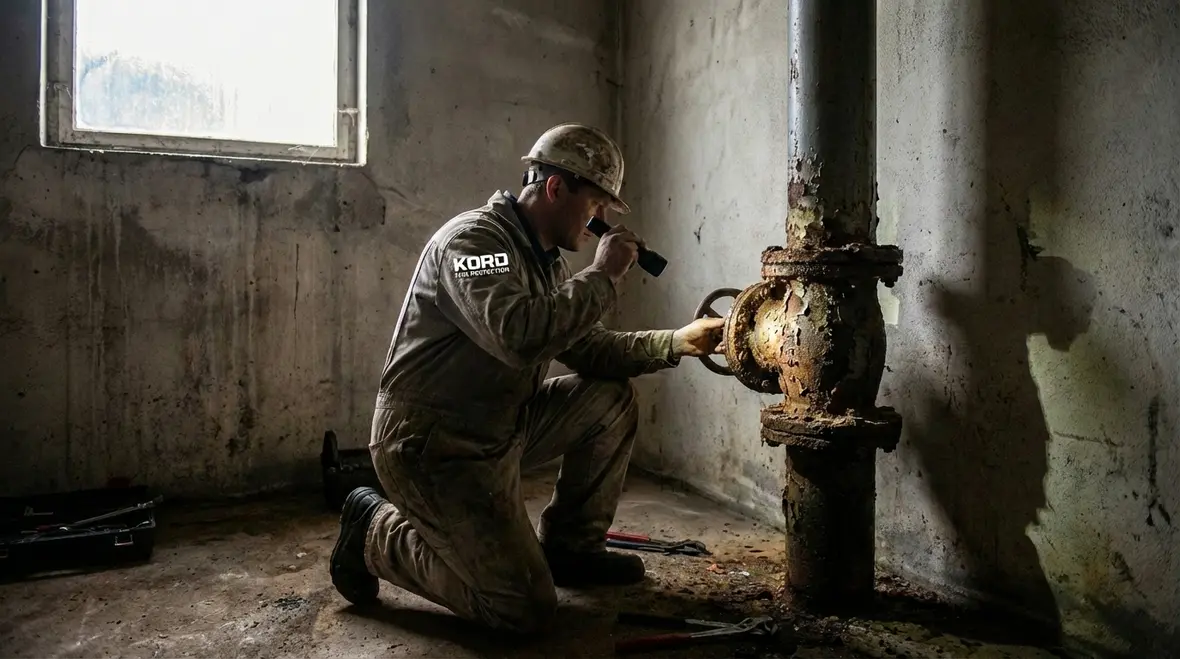 Documenting Bell Gardens standpipe inspection findings