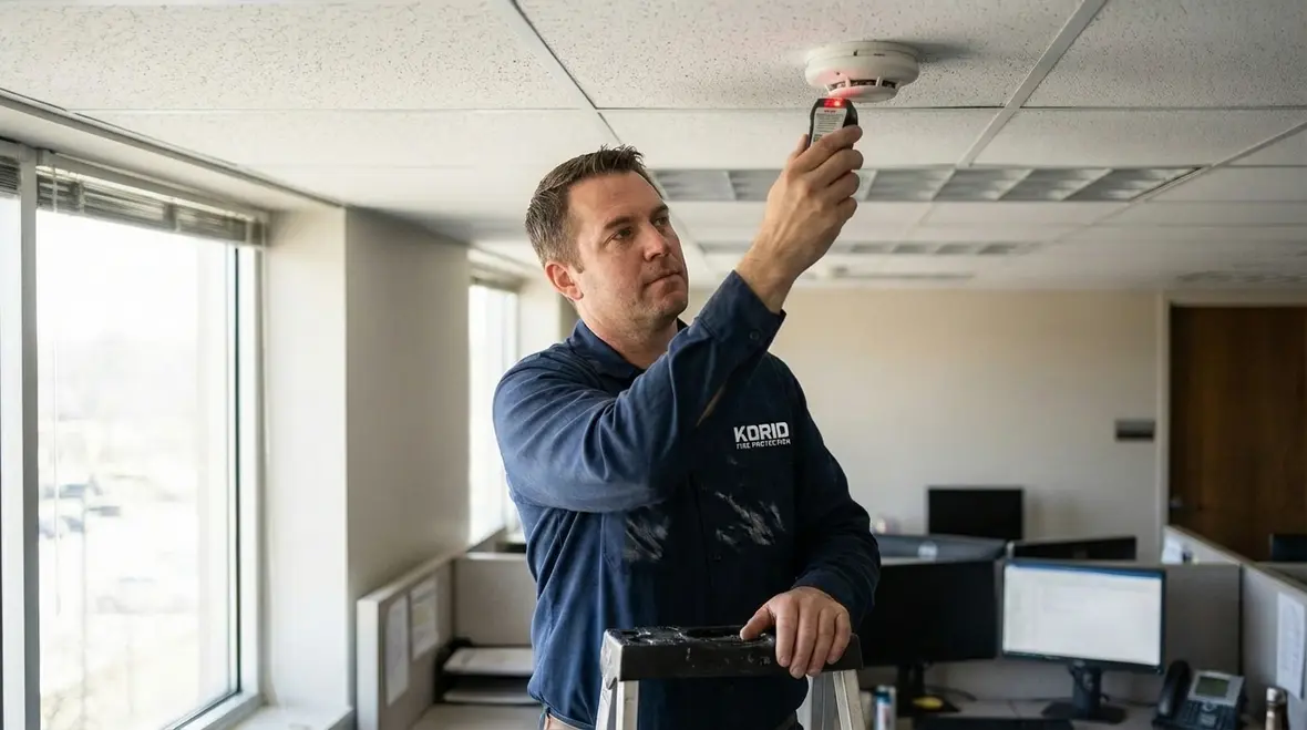 Bell fire alarm monitoring devices and detectors