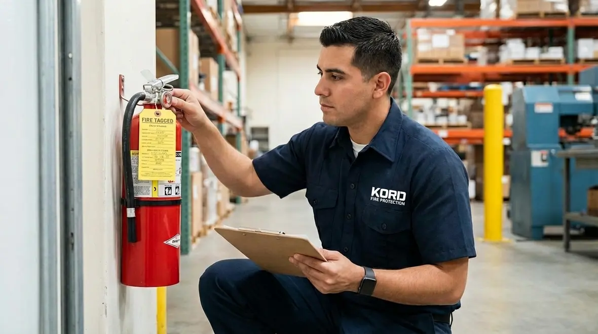 Bellflower fire extinguisher service for businesses