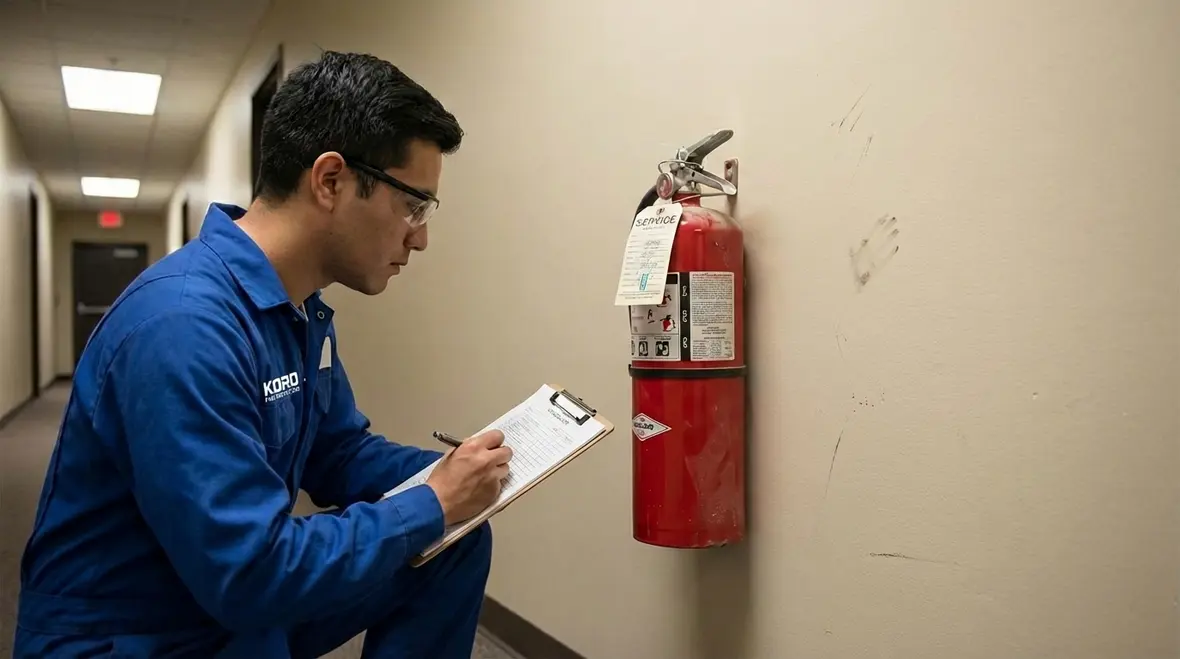 Fire sprinkler system in Beverly Hills high rise