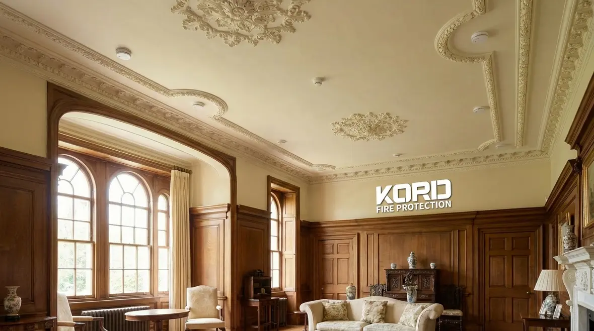 Luxury Bradbury estate with integrated fire alarm protection