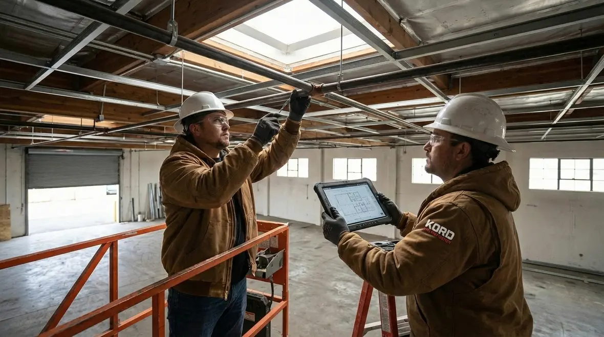 Engineered industrial fire suppression design review