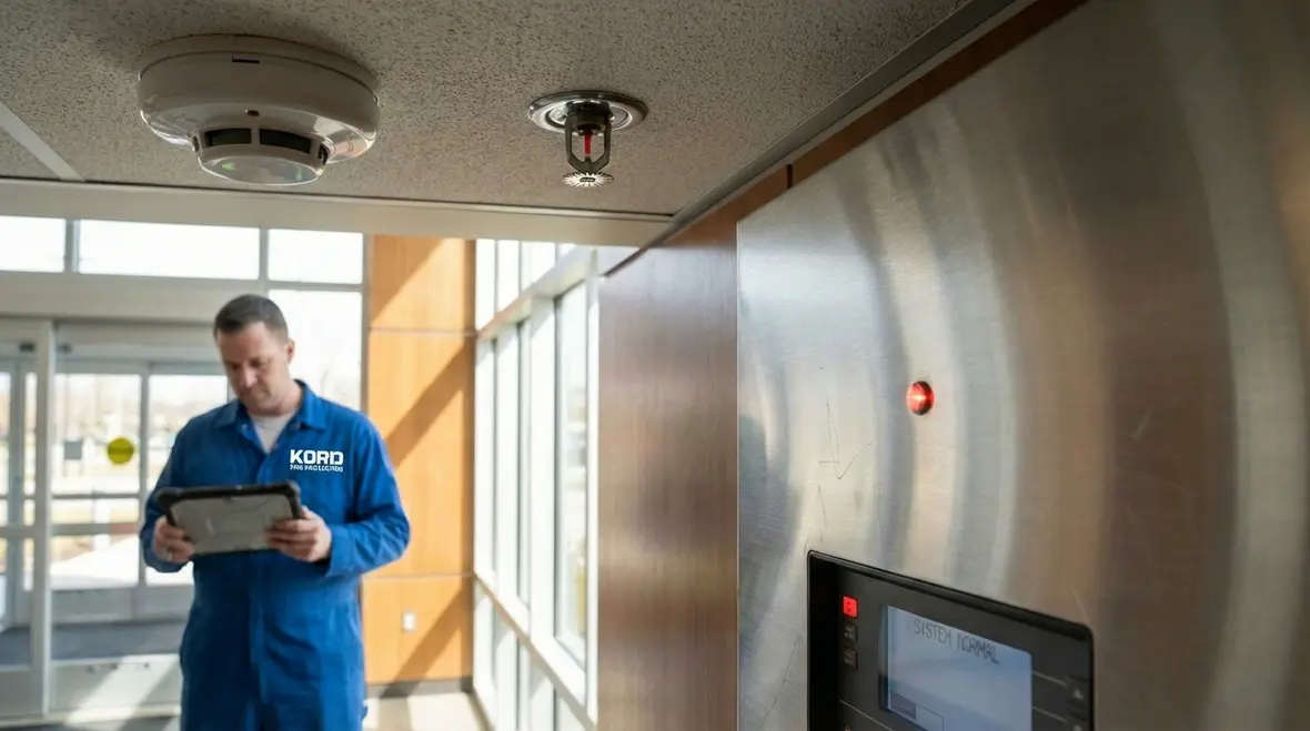 24 hour Burbank fire alarm monitoring center dashboard