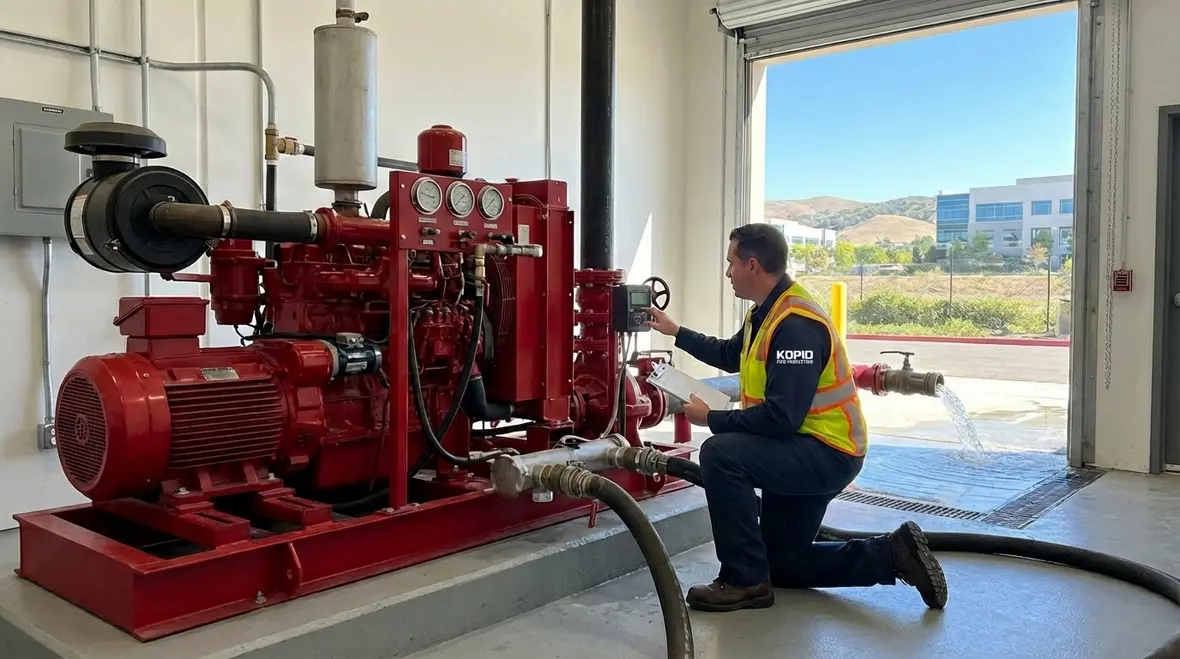 Calabasas fire pump testing feature image