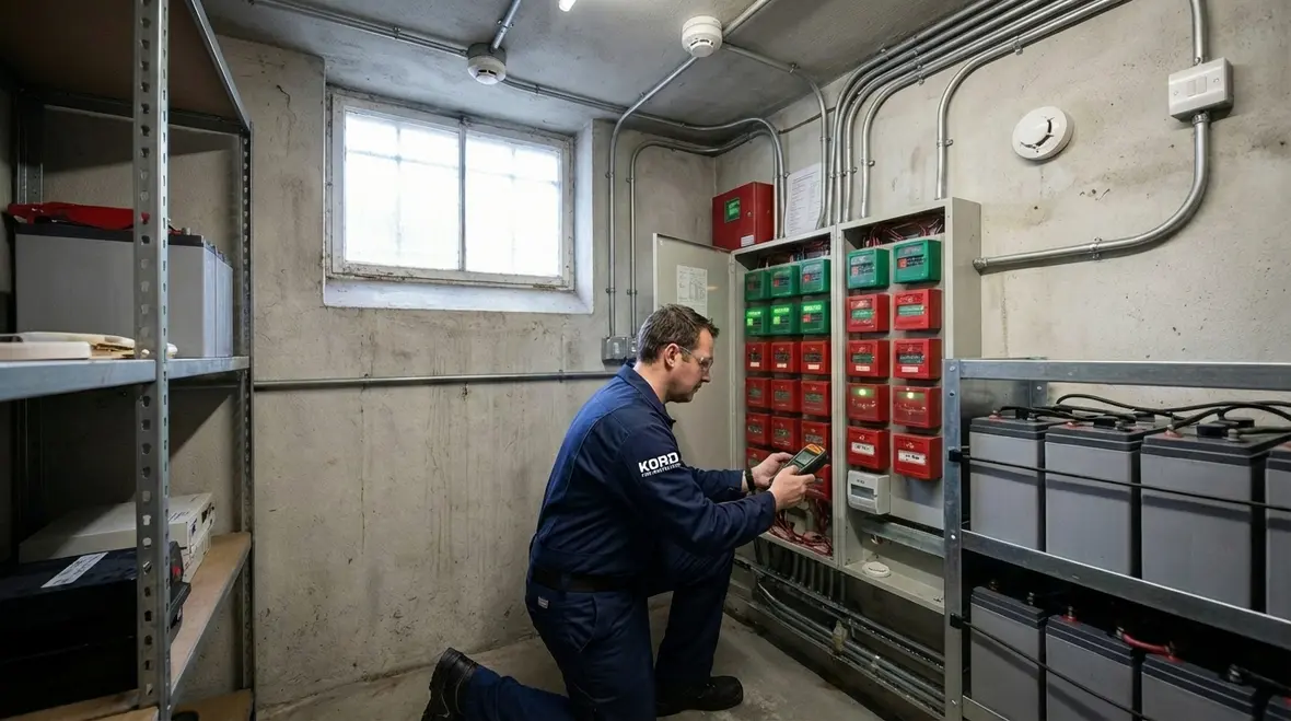 How fire alarm monitoring communicates with a central station