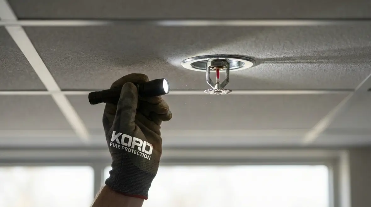 Cerritos fire sprinkler piping and valves