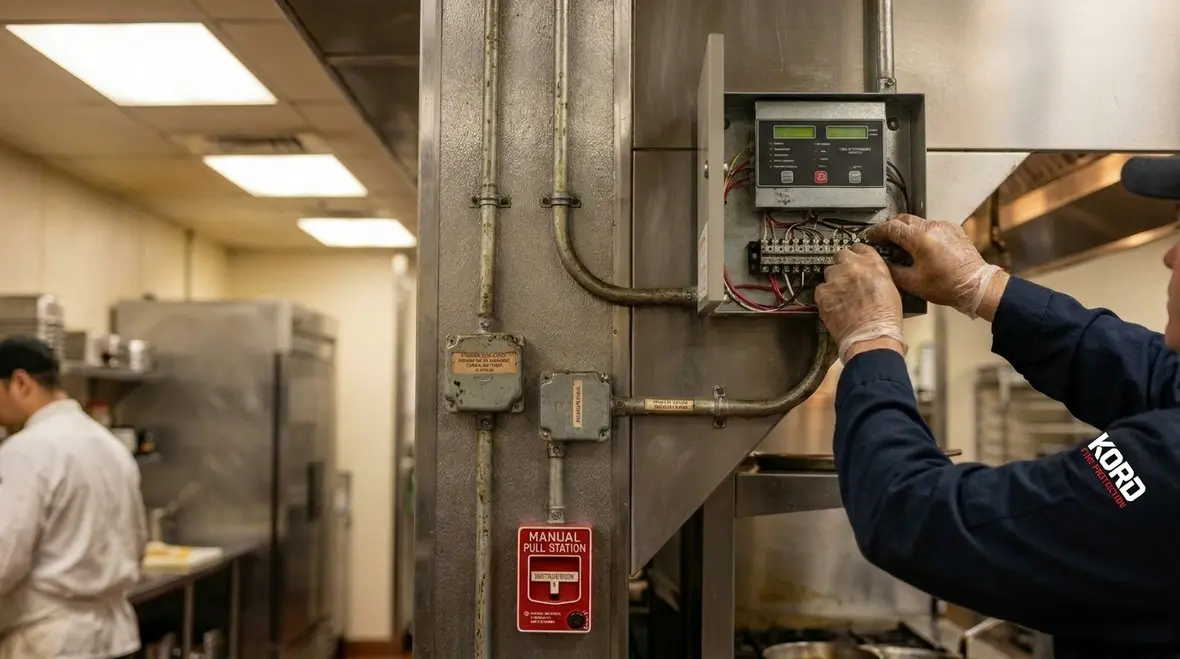 Restaurant hood and duct hazard zones for fire suppression coverage