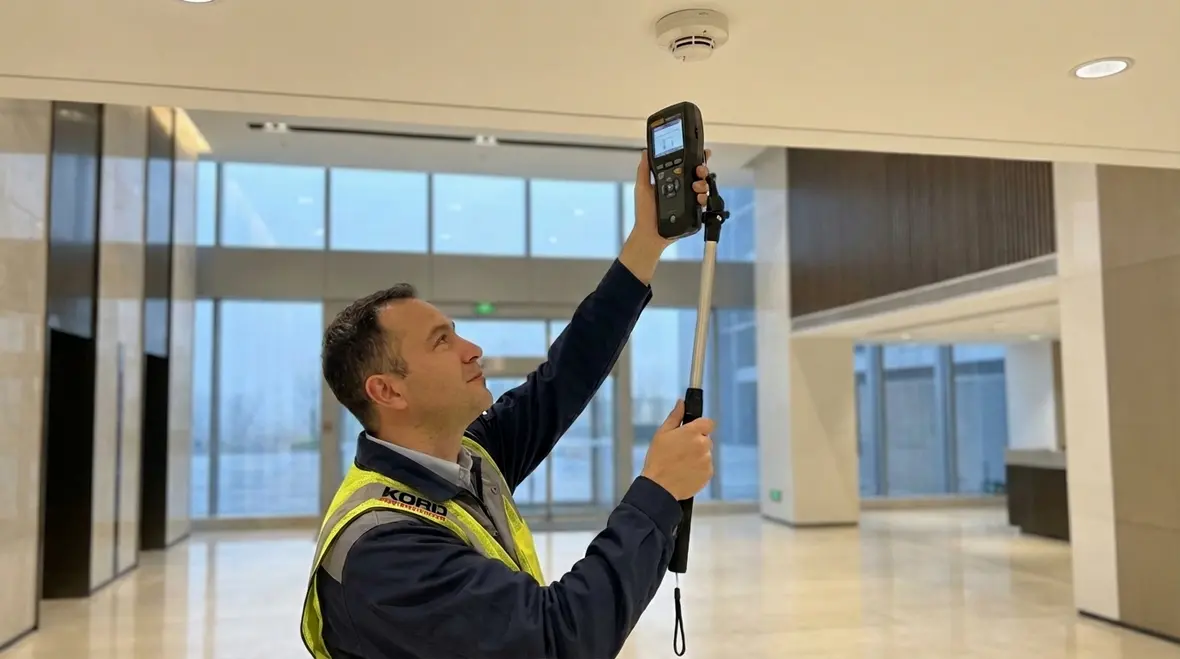 Covina smoke sensitivity testing for fire alarms