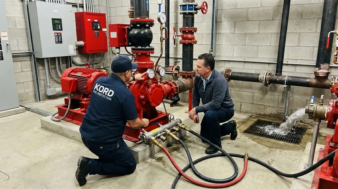 Diamond Bar fire pump testing featured image