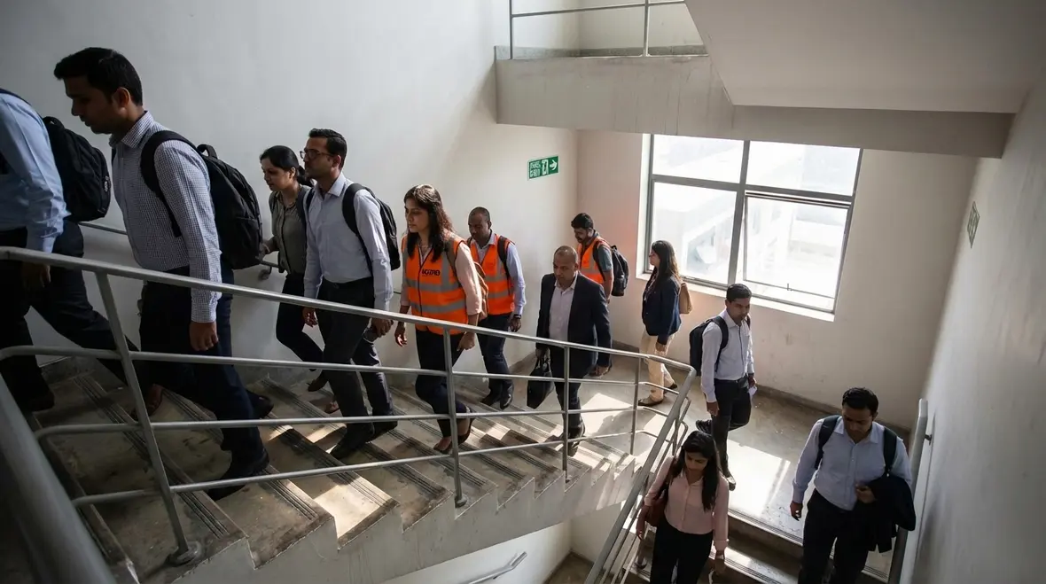 Core life safety systems in a Downtown LA high rise