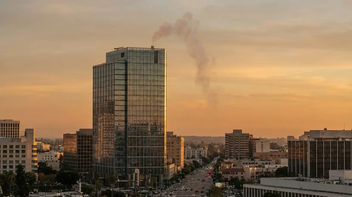 High rise fire risk factors in Downtown LA