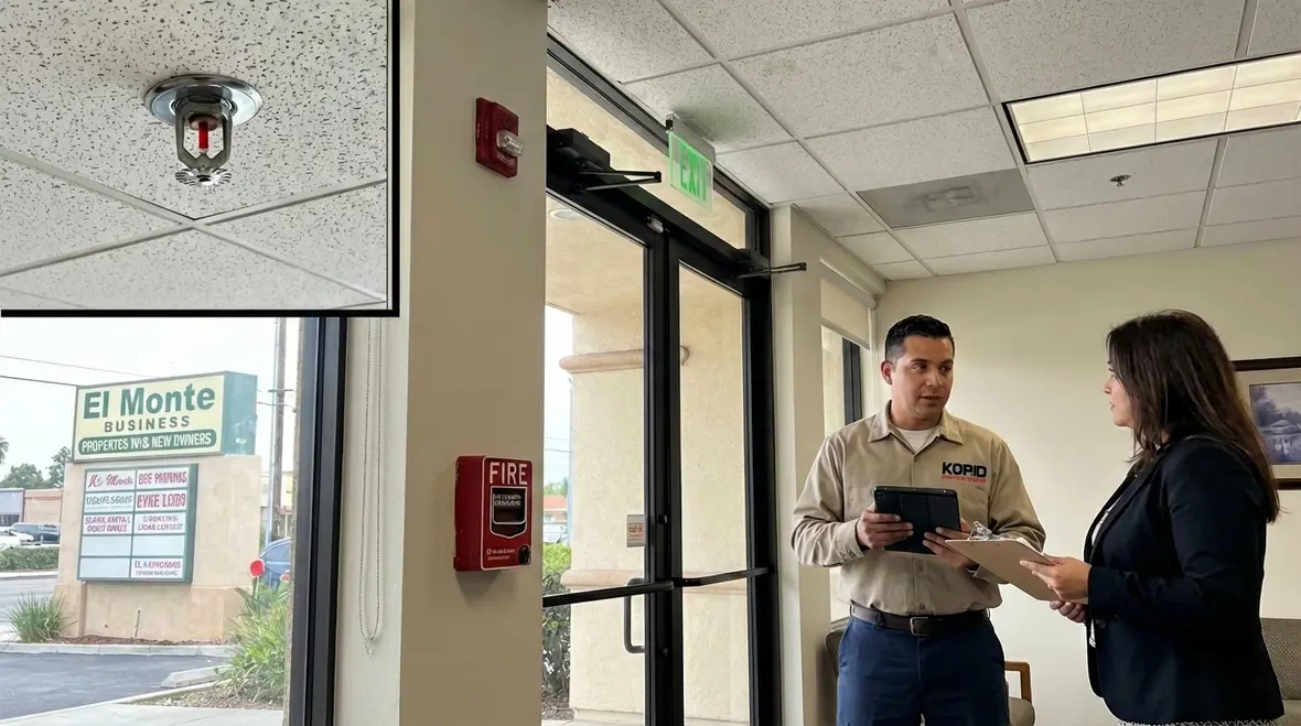 El Monte NFPA requirements for commercial properties