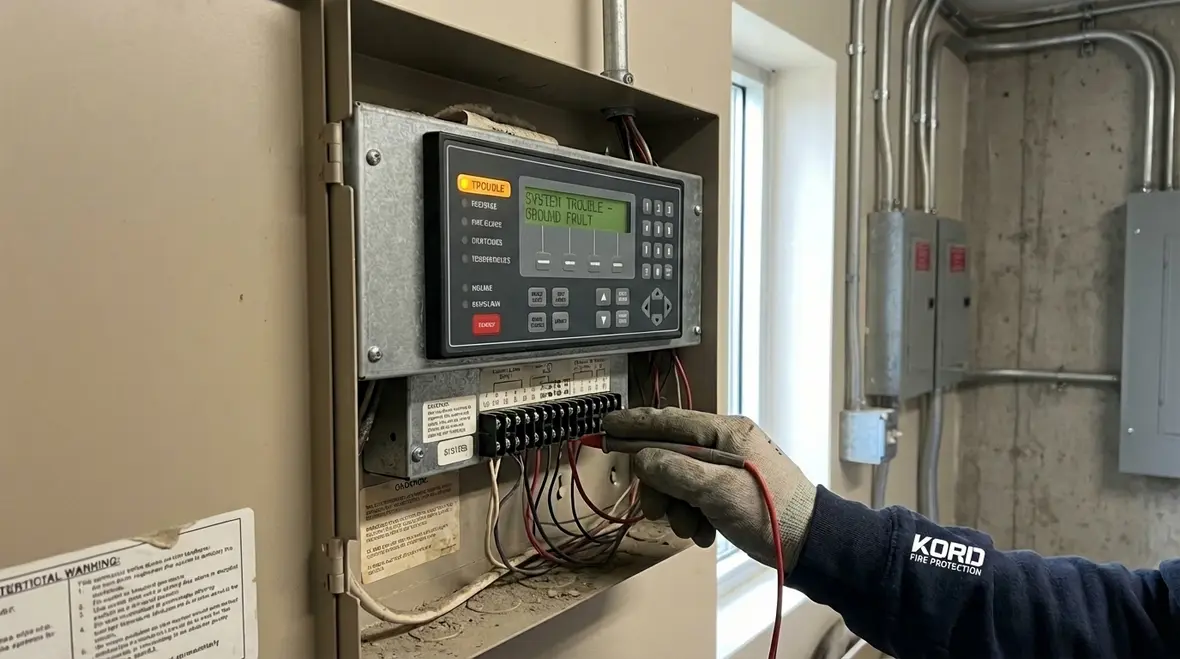 Detect electrical faults in fire alarm panels early