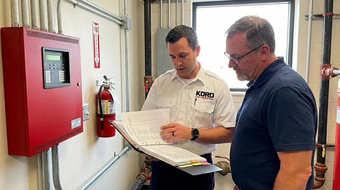 Fire safety system documentation featured