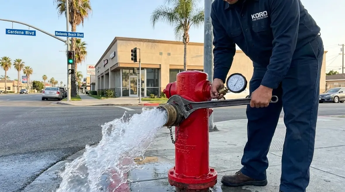 Gardena Fire Hydrant Testing Services Guide