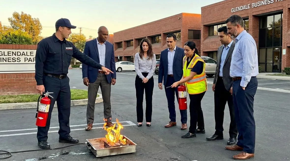 Glendale fire extinguisher training classes