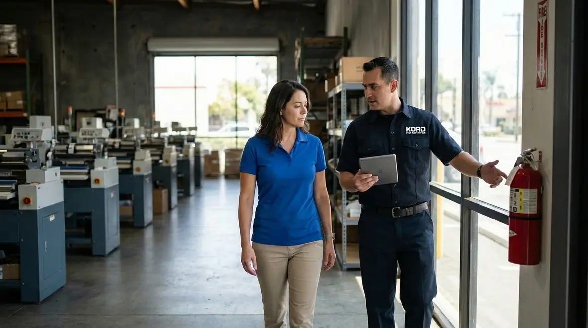 Hands on Glendale fire extinguisher training drill