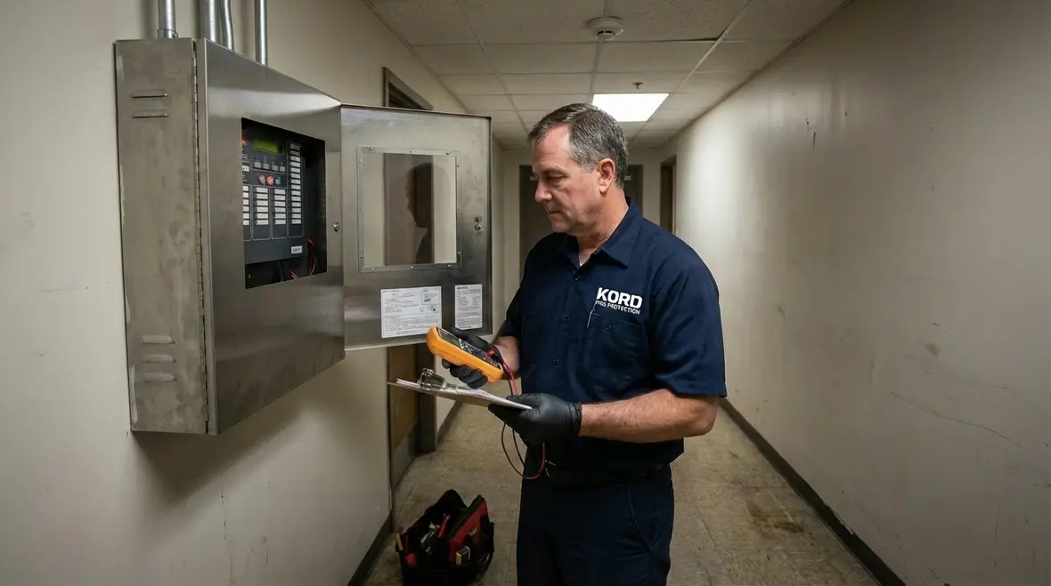 Commercial fire alarm and sprinkler equipment in Gardena