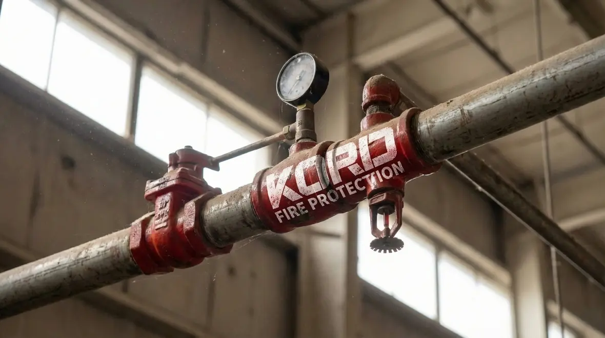 Key components of a commercial fire suppression system