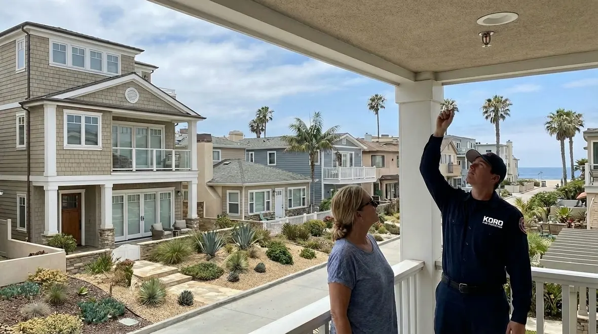 Hermosa Beach coastal home fire safety