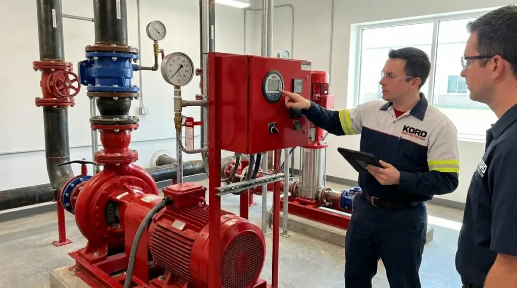 Industrial fire pump efficiency