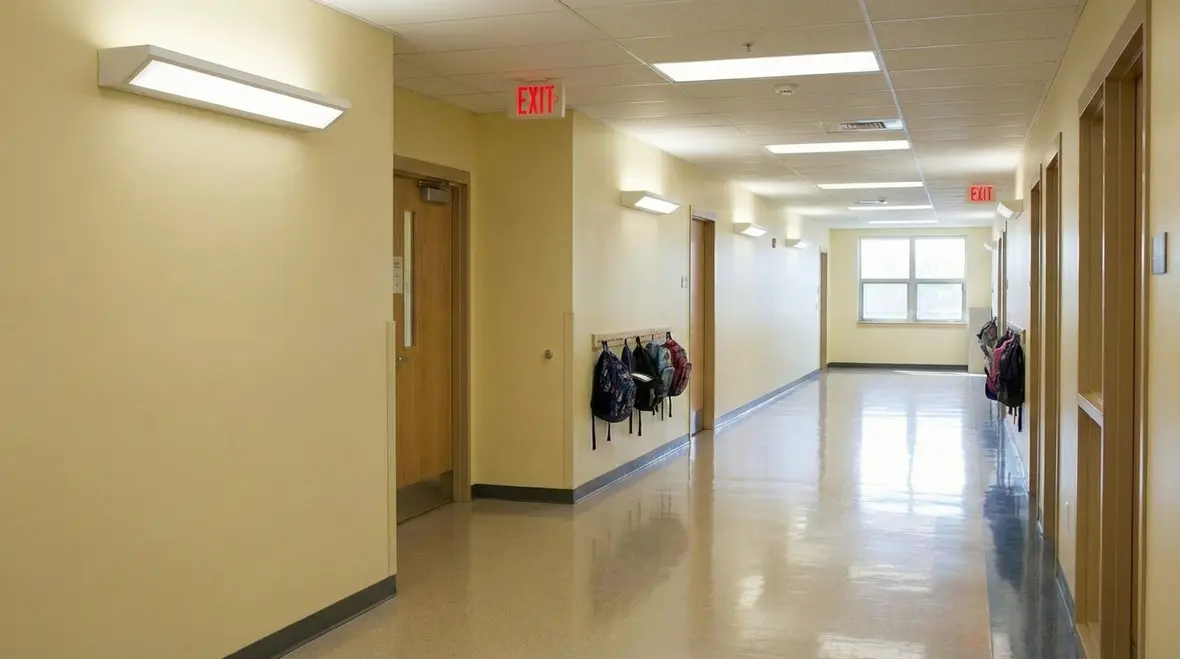 Egress lighting in commercial and residential buildings