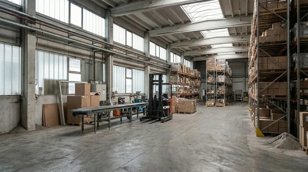Industrial fire alarm system in City of Industry warehouse