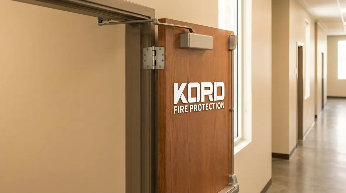 La Cañada Flintridge interior fire door corridor