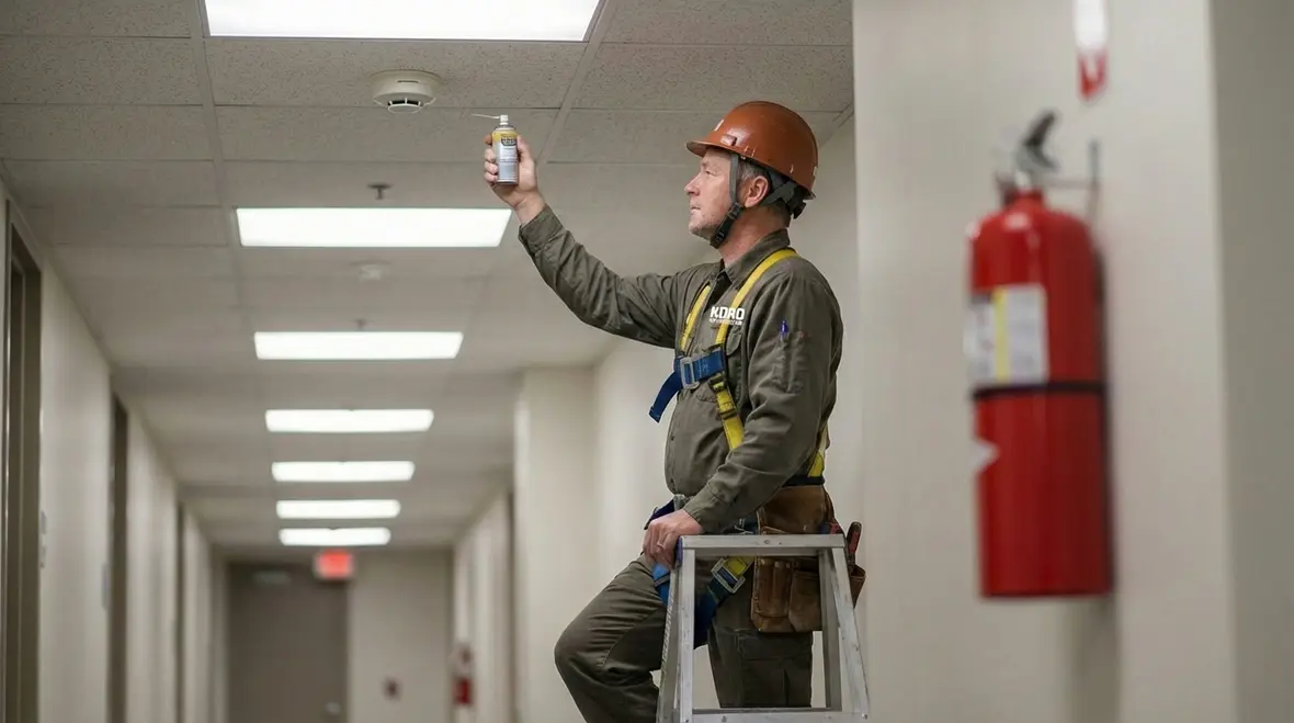 Fire alarm inspection and testing in La Habra Heights